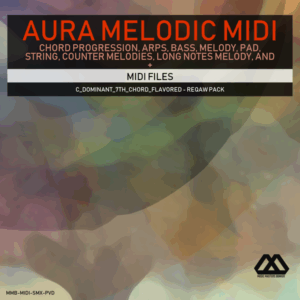 Aura - 4 Chords - 3 Notes-Chord - 16 Bars - C_Dominant_7th_Chord_Flavored - Reqaw Pack