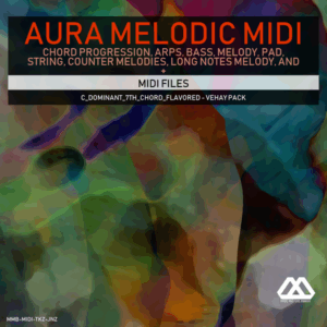 Aura - 4 Chords - 3 Notes-Chord - 16 Bars - C_Dominant_7th_Chord_Flavored - Vehay Pack