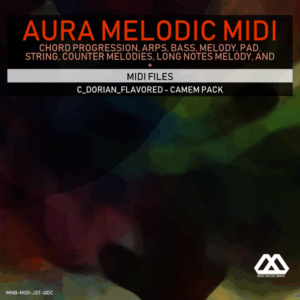 Aura - 4 Chords - 3 Notes-Chord - 16 Bars - C_Dorian_Flavored - Camem Pack