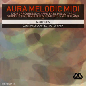 Aura - 4 Chords - 3 Notes-Chord - 16 Bars - C_Dorian_Flavored - Putof Pack