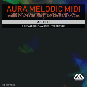 Aura - 4 Chords - 3 Notes-Chord - 16 Bars - C_Hirajoshi_Flavored - Yexog Pack