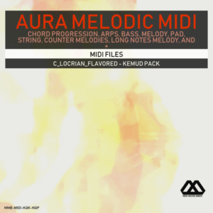 Aura - 4 Chords - 3 Notes-Chord - 16 Bars - C_Locrian_Flavored - Kemud Pack