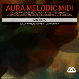 Aura - 4 Chords - 3 Notes-Chord - 16 Bars - C_Locrian_Flavored - Qapoz Pack