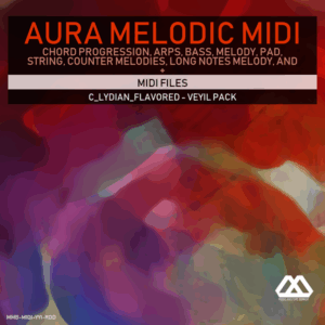 Aura - 4 Chords - 3 Notes-Chord - 16 Bars - C_Lydian_Flavored - Veyil Pack