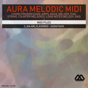 Aura - 4 Chords - 3 Notes-Chord - 16 Bars - C_Major_Flavored - Zizog Pack