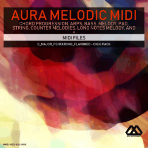 Aura - 4 Chords - 3 Notes-Chord - 16 Bars - C_Major_Pentatonic_Flavored - Cigig Pack