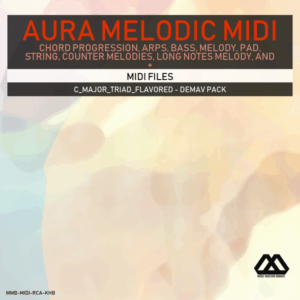 Aura - 4 Chords - 3 Notes-Chord - 16 Bars - C_Major_Triad_Flavored - Demav Pack