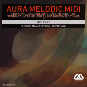 Aura - 4 Chords - 3 Notes-Chord - 16 Bars - C_Major_Triad_Flavored - Duvob Pack