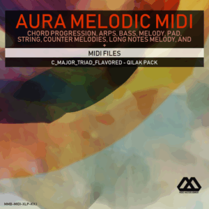 Aura - 4 Chords - 3 Notes-Chord - 16 Bars - C_Major_Triad_Flavored - Qilak Pack