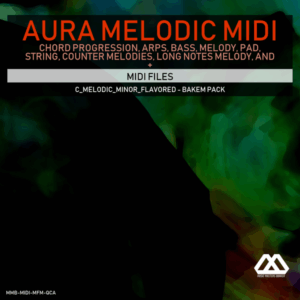 Aura - 4 Chords - 3 Notes-Chord - 16 Bars - C_Melodic_Minor_Flavored - Bakem Pack