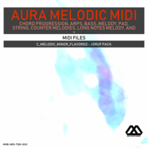 Aura - 4 Chords - 3 Notes-Chord - 16 Bars - C_Melodic_Minor_Flavored - Joruf Pack