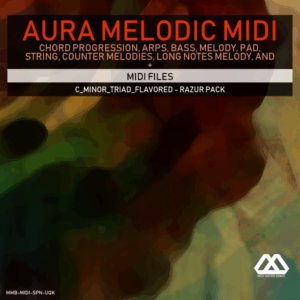 Aura - 4 Chords - 3 Notes-Chord - 16 Bars - C_Minor_Triad_Flavored - Razur Pack