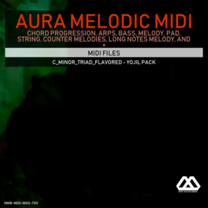 Aura - 4 Chords - 3 Notes-Chord - 16 Bars - C_Minor_Triad_Flavored - Yojil Pack