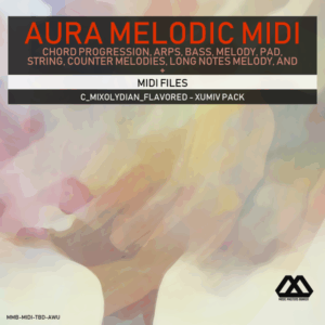 Aura - 4 Chords - 3 Notes-Chord - 16 Bars - C_Mixolydian_Flavored - Xumiv Pack