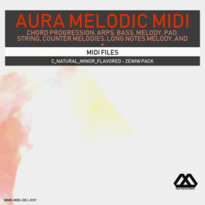 Aura - 4 Chords - 3 Notes-Chord - 16 Bars - C_Natural_Minor_Flavored - Zewiw Pack
