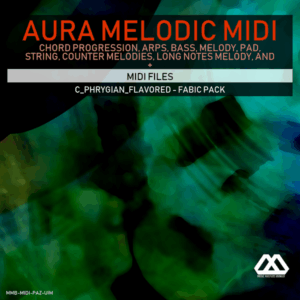 Aura - 4 Chords - 3 Notes-Chord - 16 Bars - C_Phrygian_Flavored - Fabic Pack