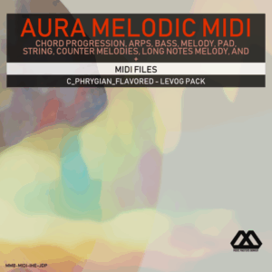 Aura - 4 Chords - 3 Notes-Chord - 16 Bars - C_Phrygian_Flavored - Levog Pack