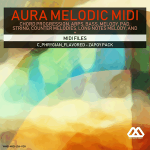 Aura - 4 Chords - 3 Notes-Chord - 16 Bars - C_Phrygian_Flavored - Zapoy Pack