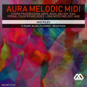 Aura - 4 Chords - 3 Notes-Chord - 16 Bars - D-sharp_Blues_Flavored - Bevug Pack