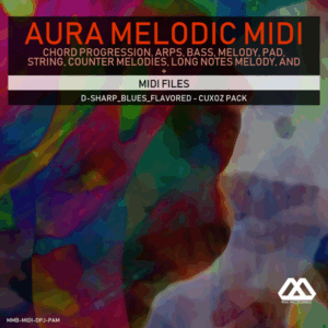 Aura - 4 Chords - 3 Notes-Chord - 16 Bars - D-sharp_Blues_Flavored - Cuxoz Pack