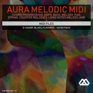 Aura - 4 Chords - 3 Notes-Chord - 16 Bars - D-sharp_Blues_Flavored - Hayex Pack