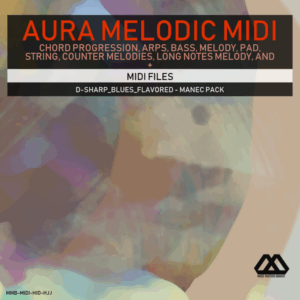 Aura - 4 Chords - 3 Notes-Chord - 16 Bars - D-sharp_Blues_Flavored - Manec Pack