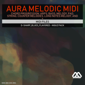 Aura - 4 Chords - 3 Notes-Chord - 16 Bars - D-sharp_Blues_Flavored - Niquz Pack