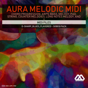 Aura - 4 Chords - 3 Notes-Chord - 16 Bars - D-sharp_Blues_Flavored - Sobeq Pack