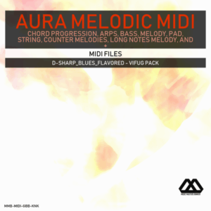 Aura - 4 Chords - 3 Notes-Chord - 16 Bars - D-sharp_Blues_Flavored - Vifug Pack