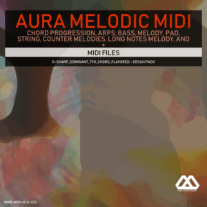 Aura - 4 Chords - 3 Notes-Chord - 16 Bars - D-sharp_Dominant_7th_Chord_Flavored - Desuh Pack