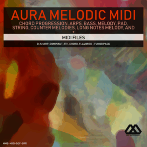Aura - 4 Chords - 3 Notes-Chord - 16 Bars - D-sharp_Dominant_7th_Chord_Flavored - Funob Pack