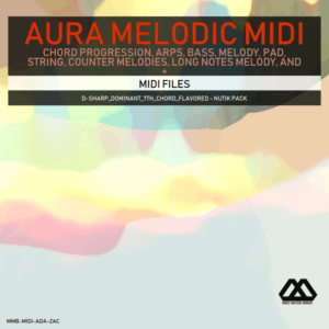 Aura - 4 Chords - 3 Notes-Chord - 16 Bars - D-sharp_Dominant_7th_Chord_Flavored - Nutik Pack