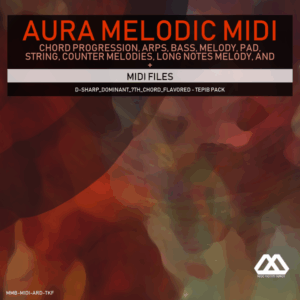 Aura - 4 Chords - 3 Notes-Chord - 16 Bars - D-sharp_Dominant_7th_Chord_Flavored - Tepib Pack
