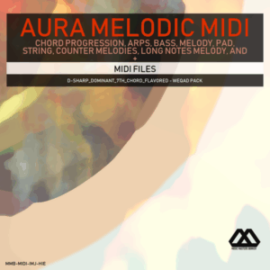 Aura - 4 Chords - 3 Notes-Chord - 16 Bars - D-sharp_Dominant_7th_Chord_Flavored - Weqad Pack