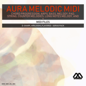 Aura - 4 Chords - 3 Notes-Chord - 16 Bars - D-sharp_Hirajoshi_Flavored - Serug Pack