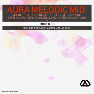 Aura - 4 Chords - 3 Notes-Chord - 16 Bars - D-sharp_Locrian_Flavored - Bojaq Pack