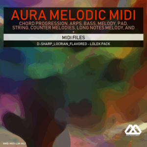 Aura - 4 Chords - 3 Notes-Chord - 16 Bars - D-sharp_Locrian_Flavored - Lolek Pack