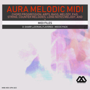 Aura - 4 Chords - 3 Notes-Chord - 16 Bars - D-sharp_Locrian_Flavored - Mococ Pack