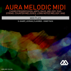 Aura - 4 Chords - 3 Notes-Chord - 16 Bars - D-sharp_Locrian_Flavored - Vogef Pack
