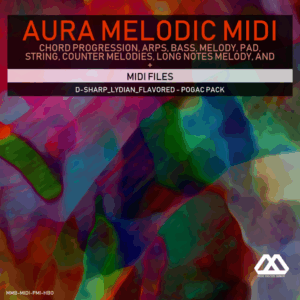 Aura - 4 Chords - 3 Notes-Chord - 16 Bars - D-sharp_Lydian_Flavored - Pogac Pack