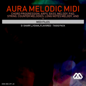 Aura - 4 Chords - 3 Notes-Chord - 16 Bars - D-sharp_Lydian_Flavored - Tagiq Pack