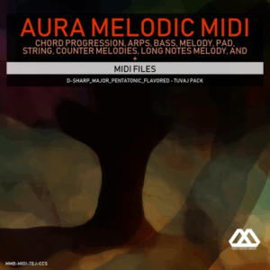 Aura - 4 Chords - 3 Notes-Chord - 16 Bars - D-sharp_Major_Pentatonic_Flavored - Tuvaj Pack