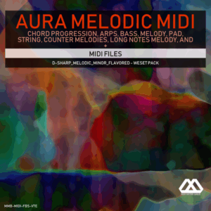 Aura - 4 Chords - 3 Notes-Chord - 16 Bars - D-sharp_Melodic_Minor_Flavored - Weset Pack