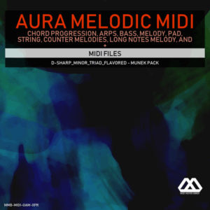 Aura - 4 Chords - 3 Notes-Chord - 16 Bars - D-sharp_Minor_Triad_Flavored - Munek Pack