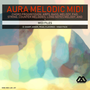 Aura - 4 Chords - 3 Notes-Chord - 16 Bars - D-sharp_Minor_Triad_Flavored - Voqix Pack