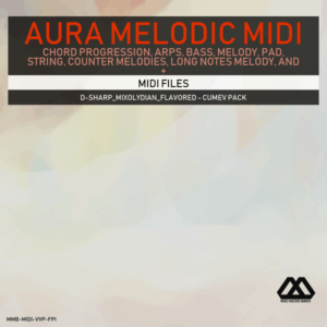 Aura - 4 Chords - 3 Notes-Chord - 16 Bars - D-sharp_Mixolydian_Flavored - Cumev Pack