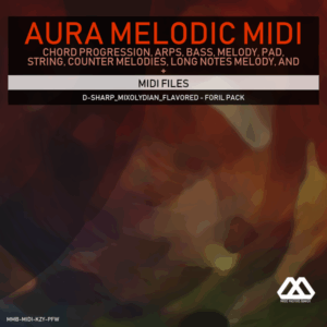 Aura - 4 Chords - 3 Notes-Chord - 16 Bars - D-sharp_Mixolydian_Flavored - Foril Pack