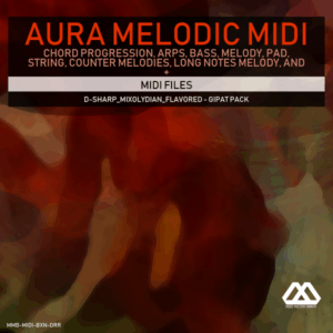 Aura - 4 Chords - 3 Notes-Chord - 16 Bars - D-sharp_Mixolydian_Flavored - Gipat Pack