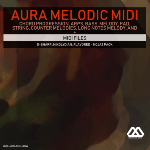 Aura - 4 Chords - 3 Notes-Chord - 16 Bars - D-sharp_Mixolydian_Flavored - Nojaz Pack