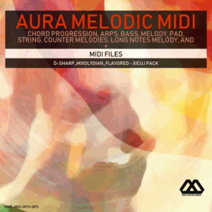 Aura - 4 Chords - 3 Notes-Chord - 16 Bars - D-sharp_Mixolydian_Flavored - Xicuj Pack